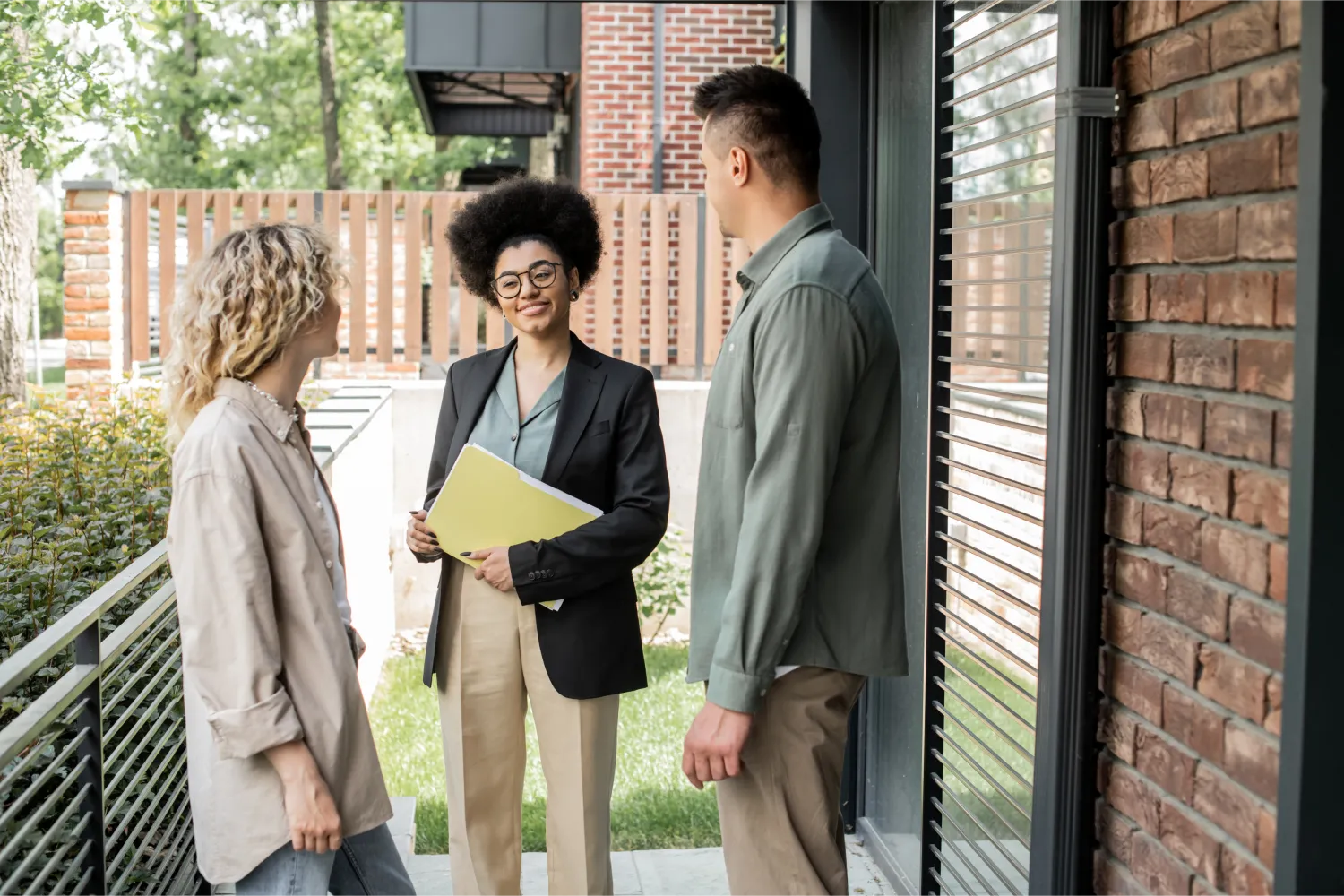 Professional African American real estate agent partnering with Cedar to help clients achieve homeownership
